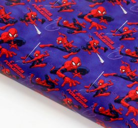 Бумага глянцевая в рулонах С Днем Рождения, 70х100 см, Человек-паук